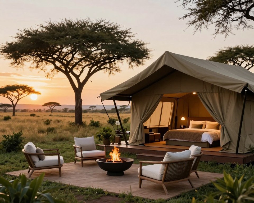 Safari Unterkunft Kenia Luxuszelte