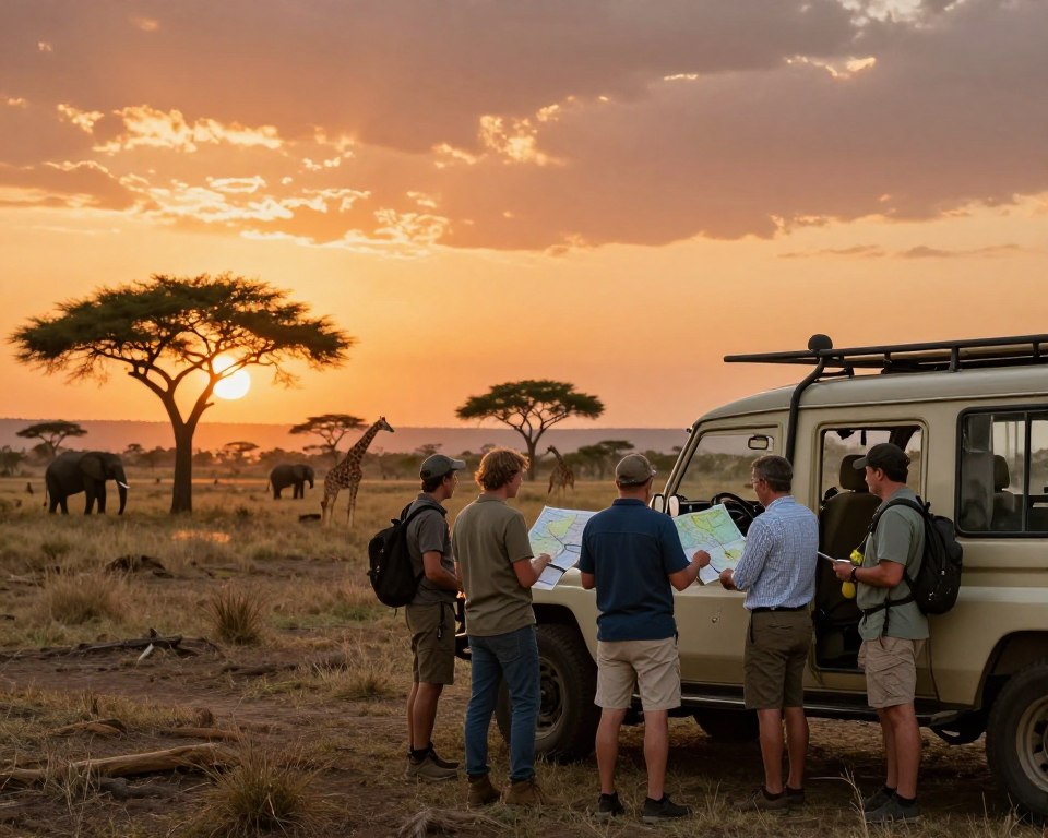Safari Vorbereitung Tsavo East