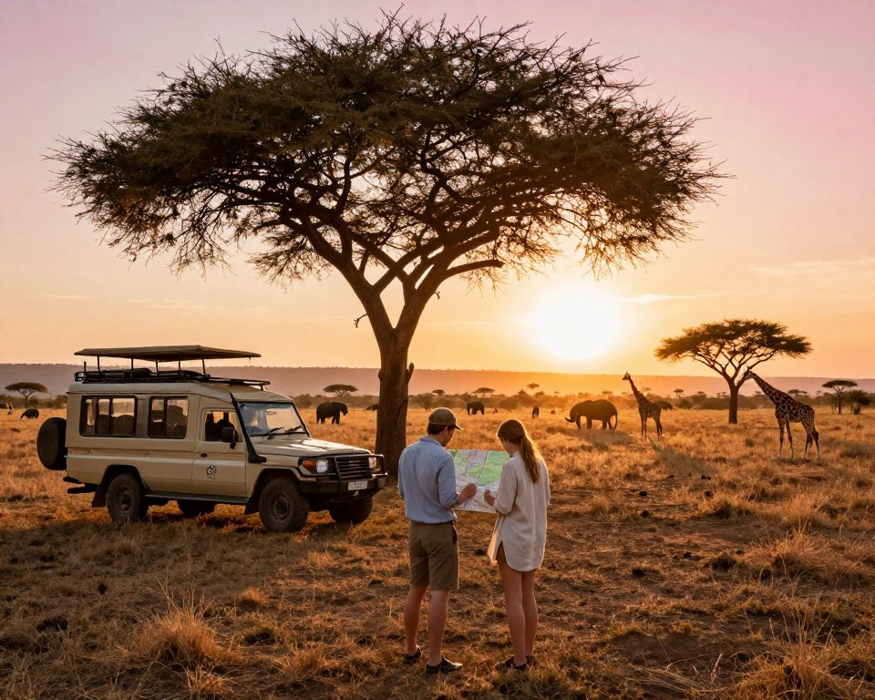 Safari Zeitplanung in Kenia