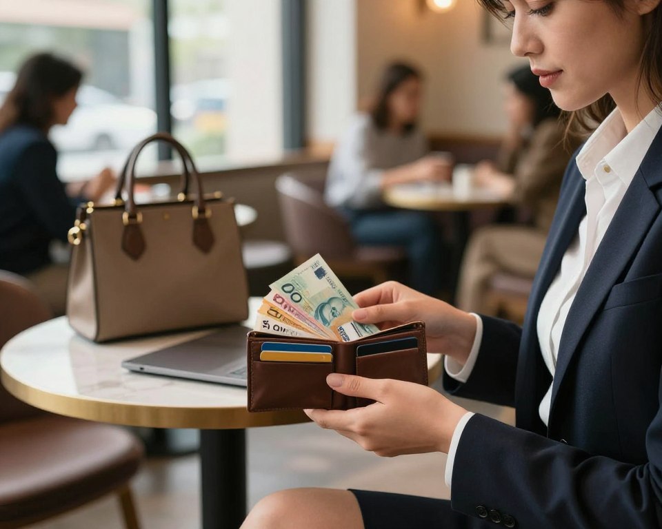 Sicherer Umgang mit Bargeld und Wertgegenständen
