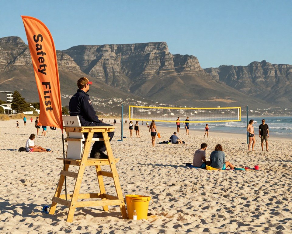Sicherheit am Camps Bay Beach
