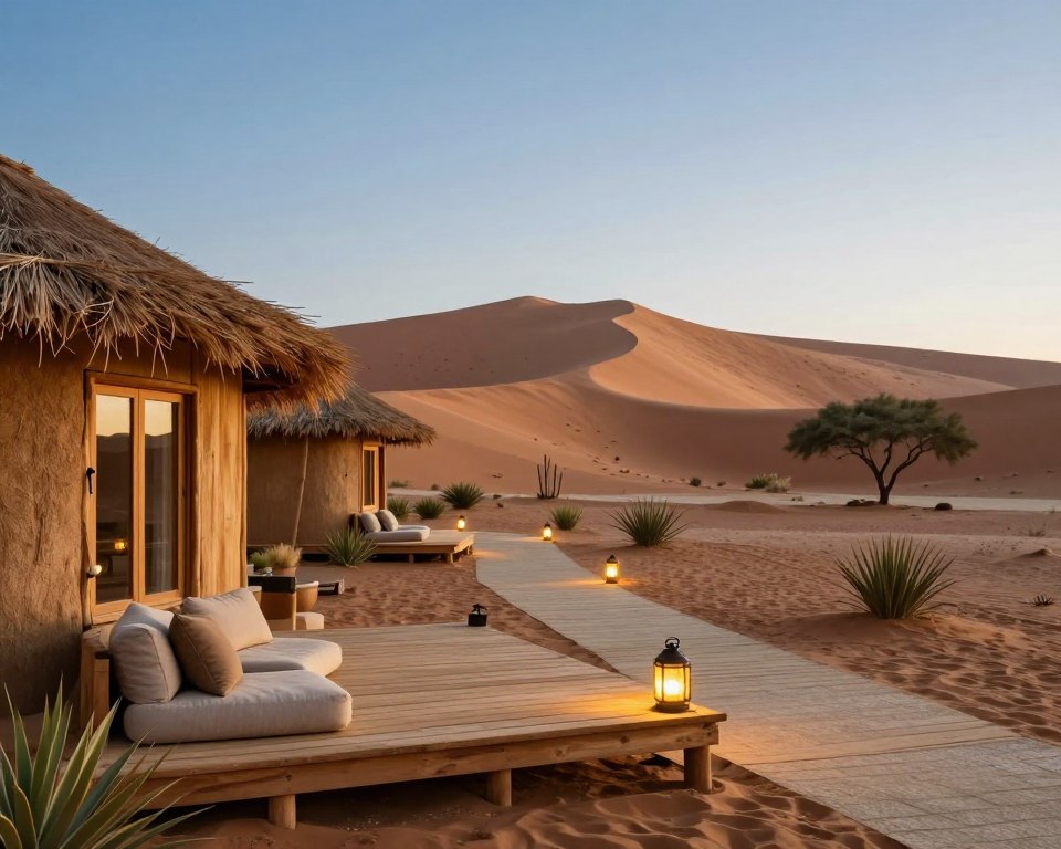 Unterkunft in der Namib Wüste Unterkunft in der Namib Wüste
