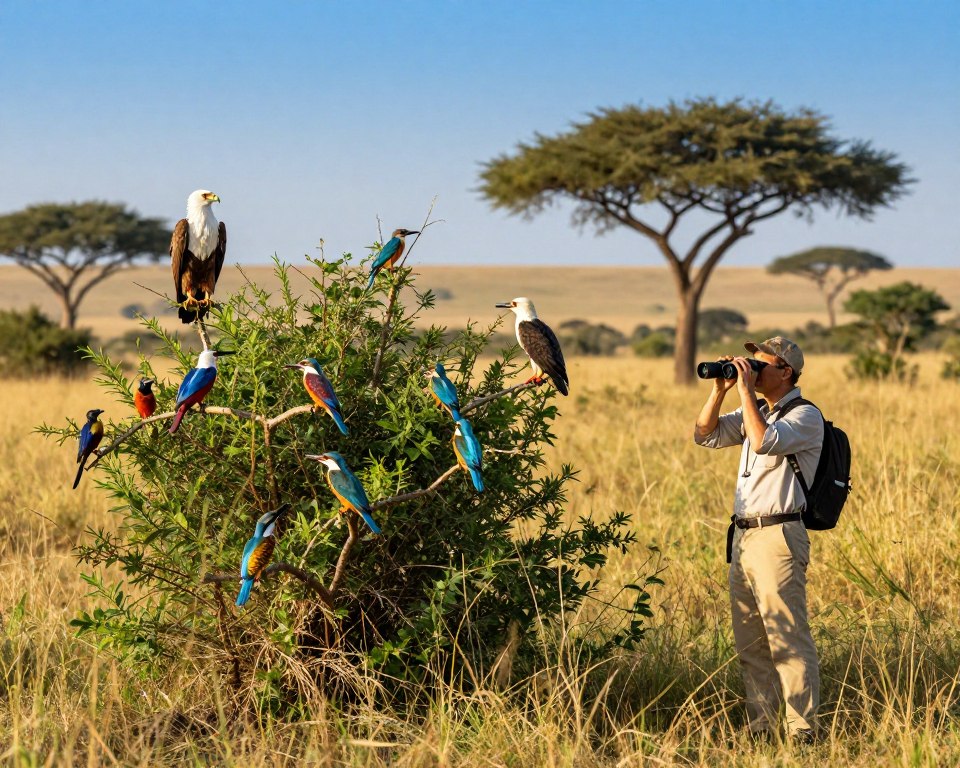 Vogelbeobachtung Kenia Zugvögel