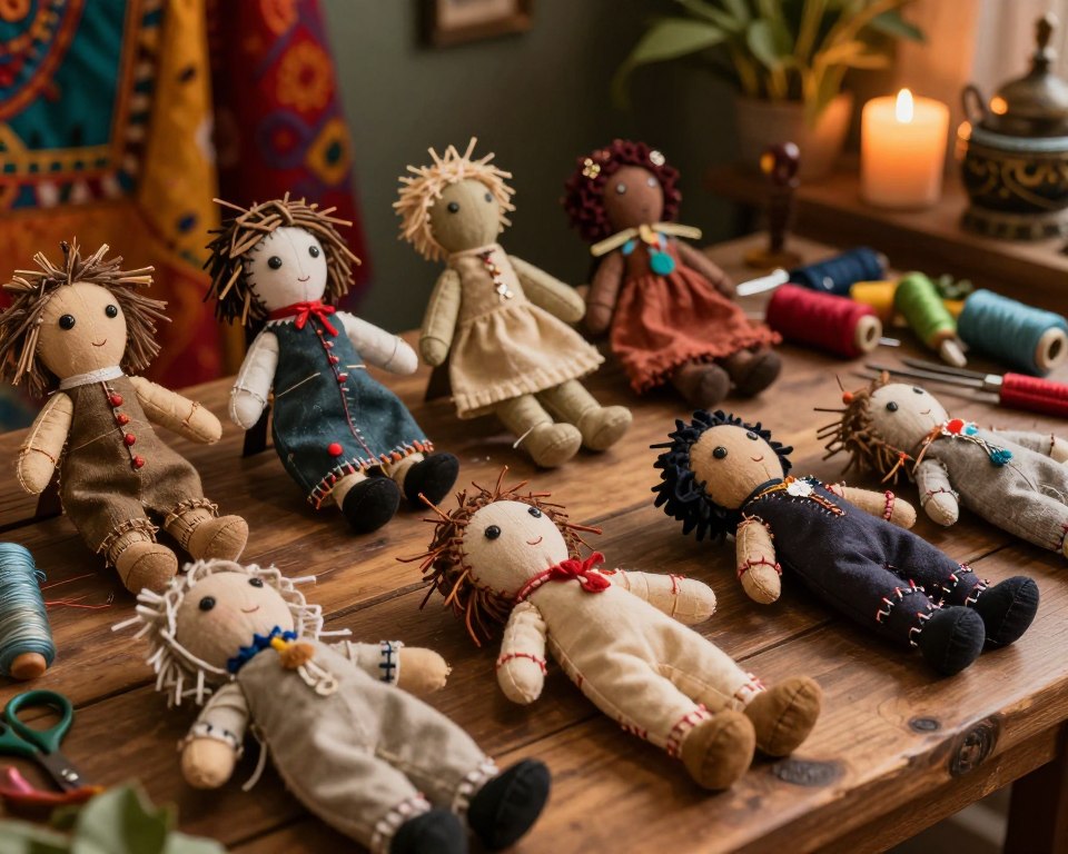Voodoo Puppe Herstellungstechniken
