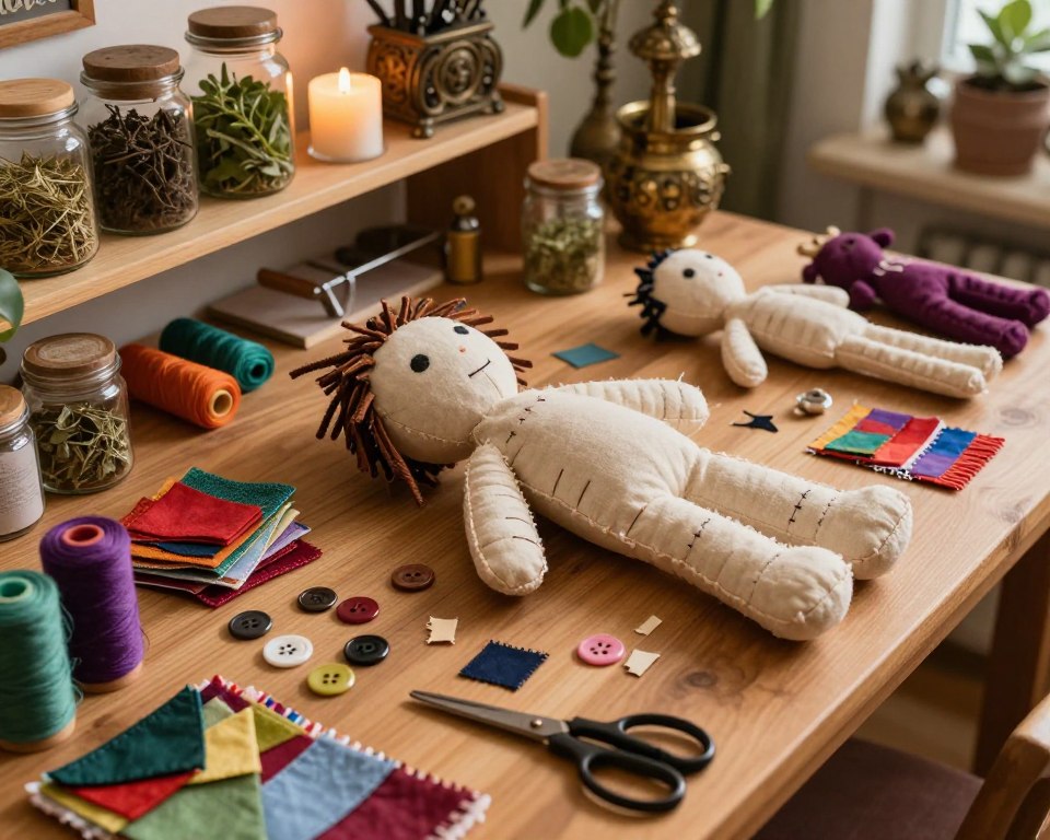 Voodoo Puppe herstellen Schritt für Schritt