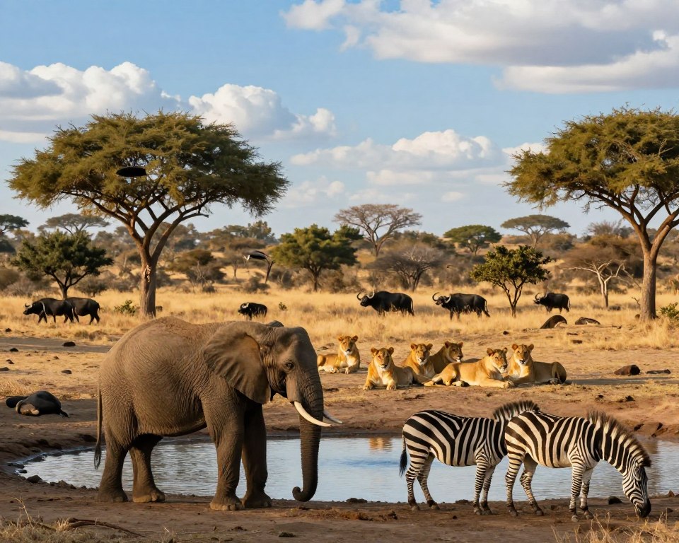 Wildtiere beobachten im Hluhluwe Nationalpark