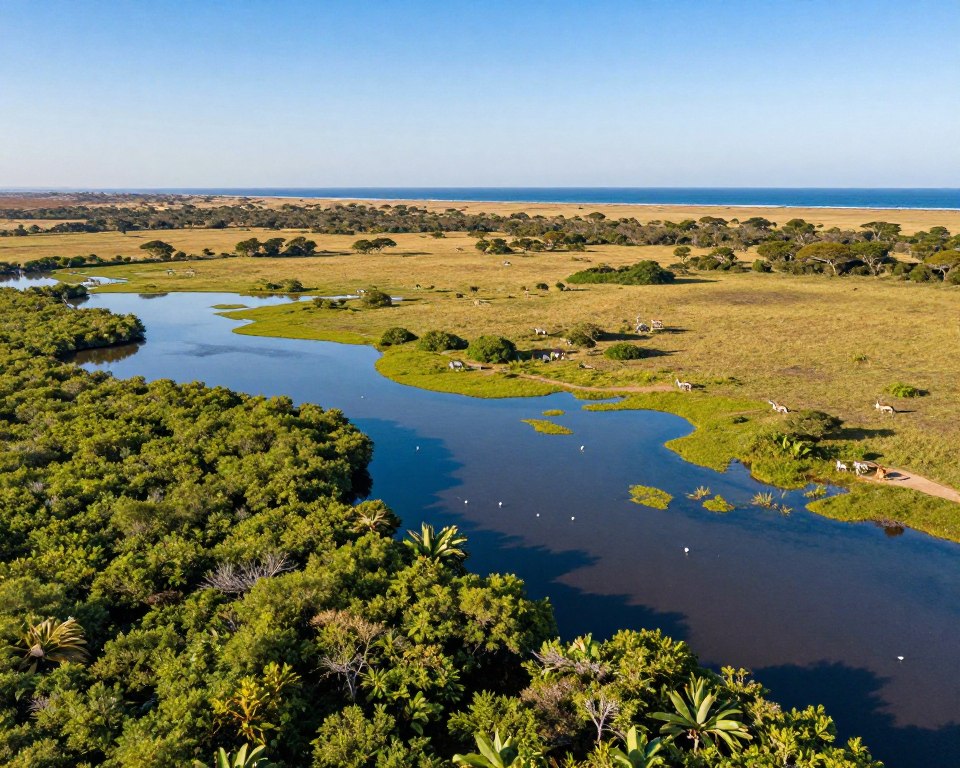 iSimangaliso Wetland Park geografische Lage Südafrika