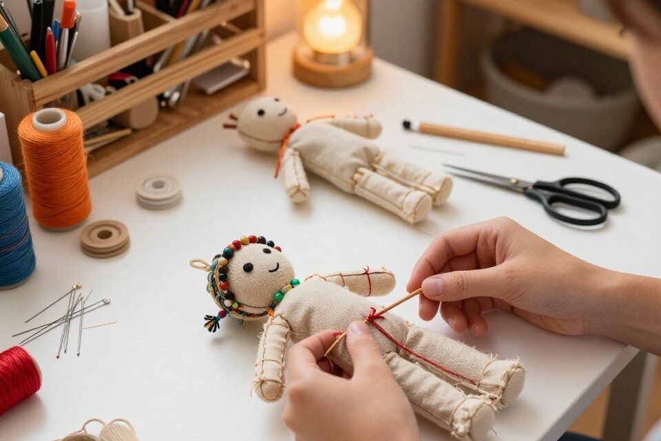 voodoo puppe selbst machen