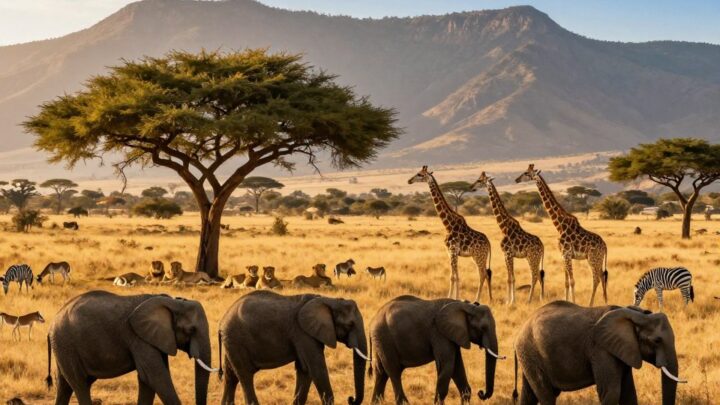welche tiere leben in afrika