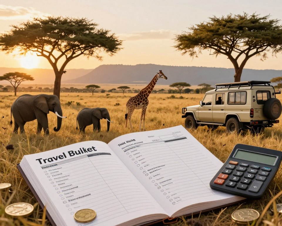 Safari Budget für eine zweiwöchige Afrikarundreise Safari Budget für eine zweiwöchige Afrikarundreise
