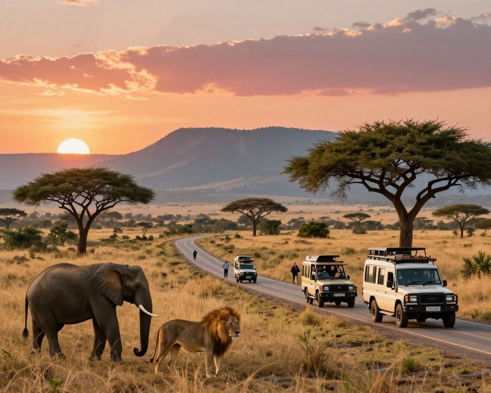 Safari Route Tansania und Sansibar Reiseplan Safari Route Tansania und Sansibar Reiseplan