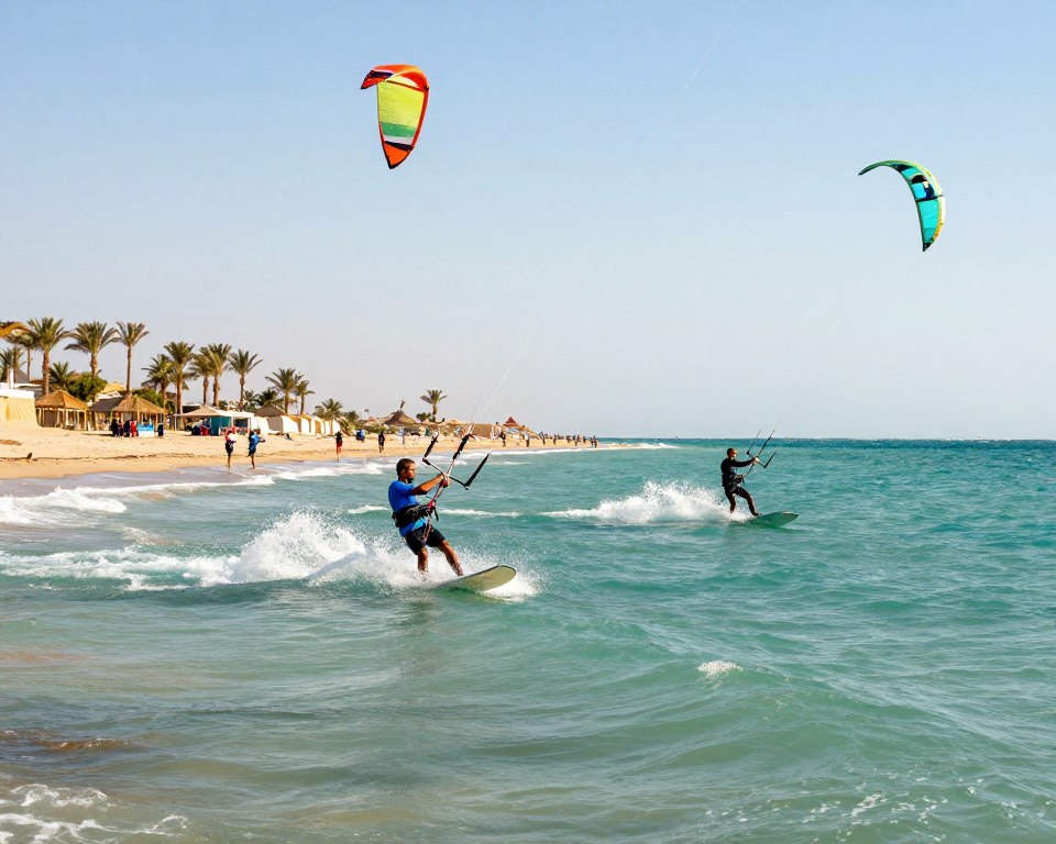 2 Wochen Kitesurfen in El Gouna