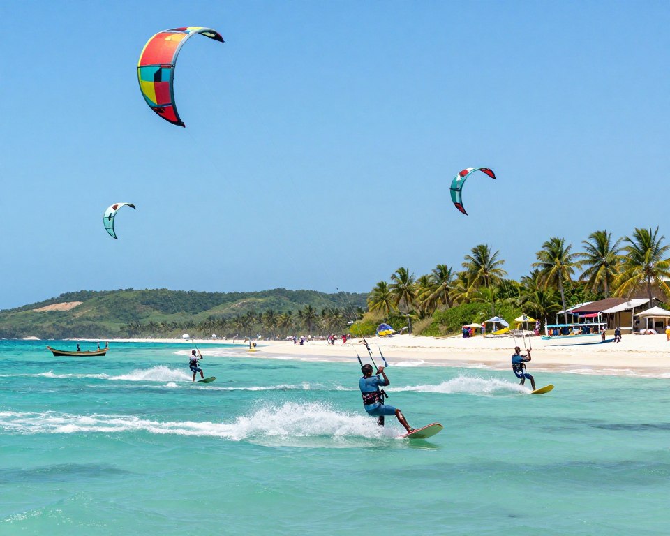 Paje Kitesurfen an der Ostküste Sansibars