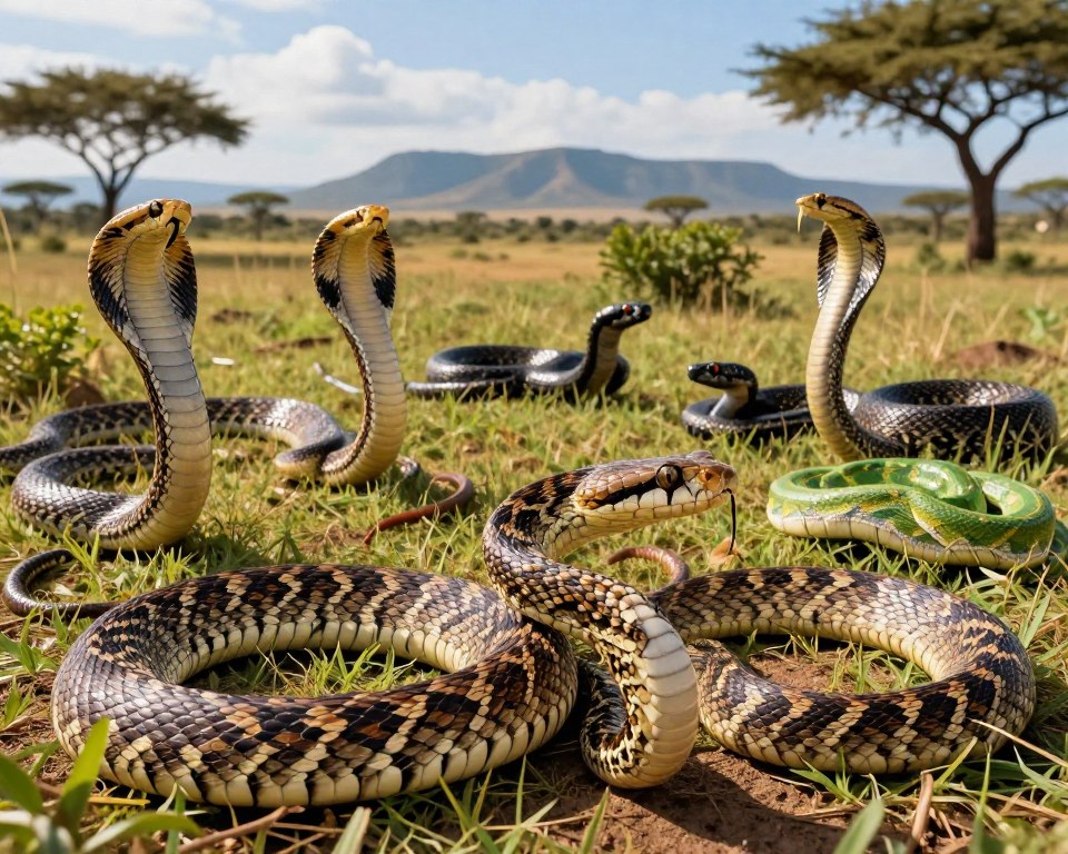 Schlangenarten Afrika und ihre Vielfalt