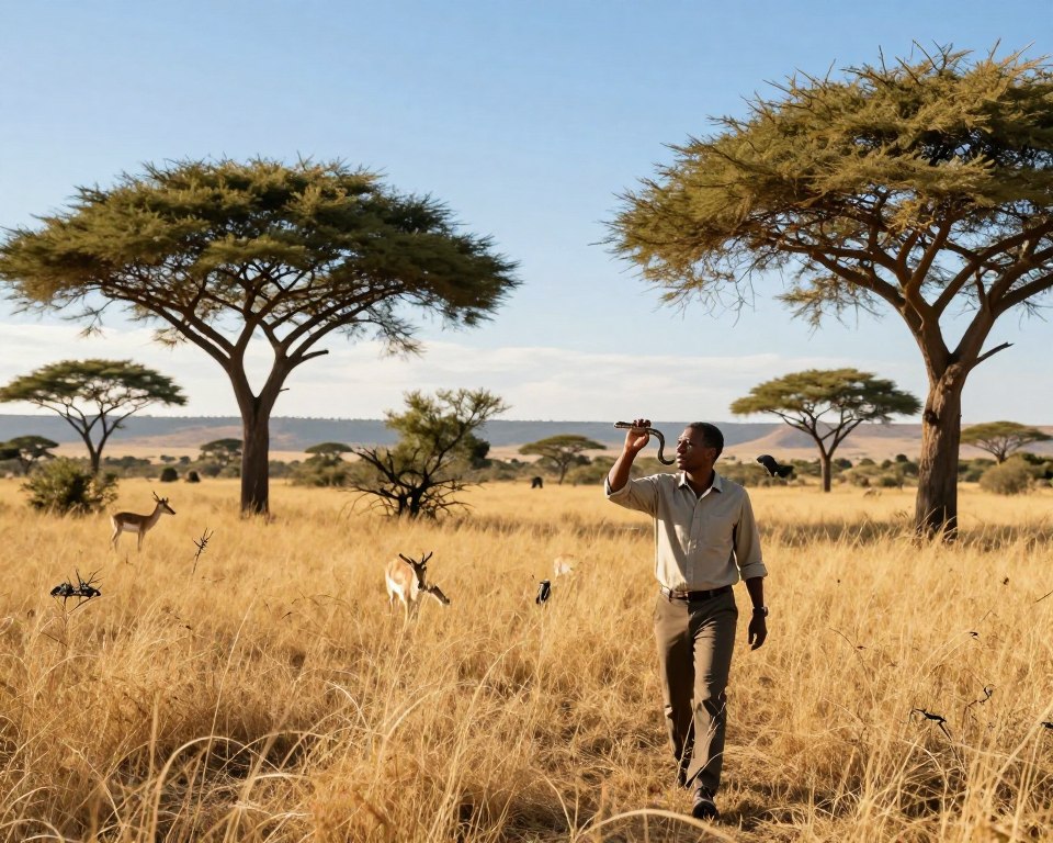 Schlangenbiss vermeiden auf Safari in Afrika