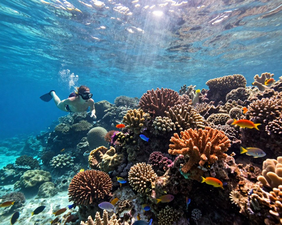 Schnorcheln am Mnemba-Atoll