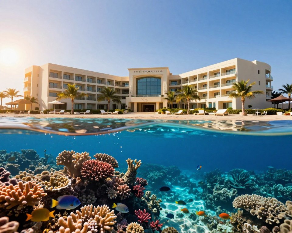 Taucherhotel Hurghada mit Hausriff