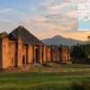 Reiseziel mit Lagekarte in Abomey, Afrika