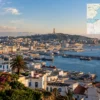 Reiseziel mit Lagekarte in Algier, Afrika