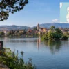 Reiseziel mit Lagekarte in Antsirabe, Afrika