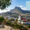 Reiseziel mit Lagekarte in Assomada, Afrika