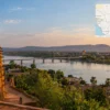 Reiseziel mit Lagekarte in Bamako, Afrika