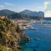 Reiseziel mit Lagekarte in Béjaïa, Afrika