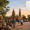 Reiseziel mit Lagekarte in Bobo-Dioulasso, Afrika