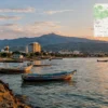 Reiseziel mit Lagekarte in Bujumbura, Afrika