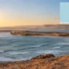 Reiseziel mit Lagekarte in Dakhla, Afrika