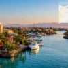 Reiseziel mit Lagekarte in El Gouna, Afrika