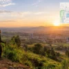 Reiseziel mit Lagekarte in Eldoret, Afrika