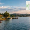 Reiseziel mit Lagekarte in Entebbe, Afrika