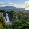 Reiseziel mit Lagekarte in Fort Portal, Afrika