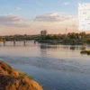 Reiseziel mit Lagekarte in Francistown, Afrika