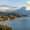 Reiseziel mit Lagekarte in Gisenyi, Afrika