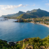 Reiseziel mit Lagekarte in Grand Anse, Afrika