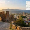 Reiseziel mit Lagekarte in Harar, Afrika