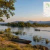 Reiseziel mit Lagekarte in Katima Mulilo, Afrika
