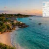 Reiseziel mit Lagekarte in Kendwa, Afrika