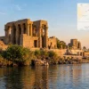 Reiseziel mit Lagekarte in Kom Ombo, Afrika