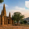 Reiseziel mit Lagekarte in Korhogo, Afrika