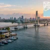 Reiseziel mit Lagekarte in Lekki, Afrika