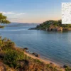 Reiseziel mit Lagekarte in Mangochi, Afrika