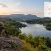 Reiseziel mit Lagekarte in Manzini, Afrika