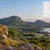 Reiseziel mit Lagekarte in Masvingo, Afrika