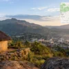 Reiseziel mit Lagekarte in Mbabane, Afrika