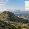 Reiseziel mit Lagekarte in Mekele, Afrika