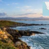 Reiseziel mit Lagekarte in Mossel Bay, Afrika