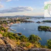 Reiseziel mit Lagekarte in Mwanza, Afrika